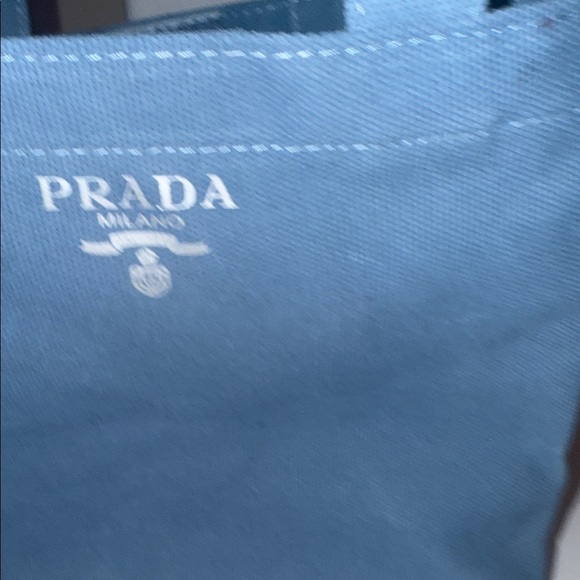 Prada Slate Blue Women's Tote - Picture 4 of 5